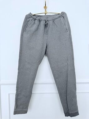 Men's Hugo Boss Gray Drawstring Slim Fit Jogger Pants -L